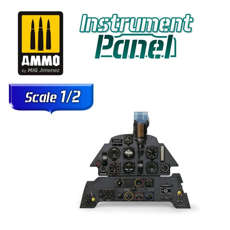 Ammo Messerschmitt Bf 109E-3  Instrument Panel 1:2 Scale