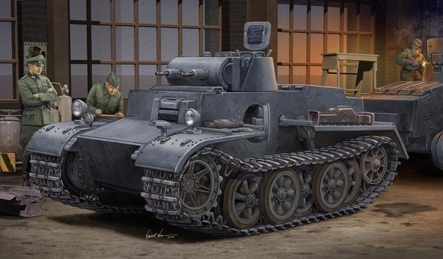 Hobbyboss 1:35 German Pzkpfw.I Ausf.F VK18.01 Early