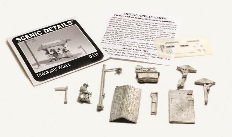 Woodland Scenics Trackside Scale Sc Details, HO Scale
