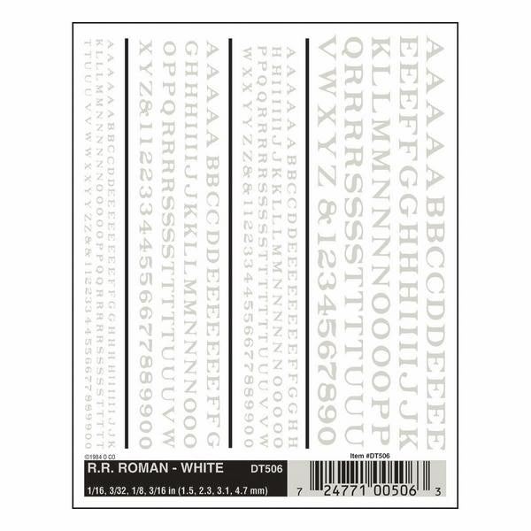 Woodland Scenics Rr Roman - White