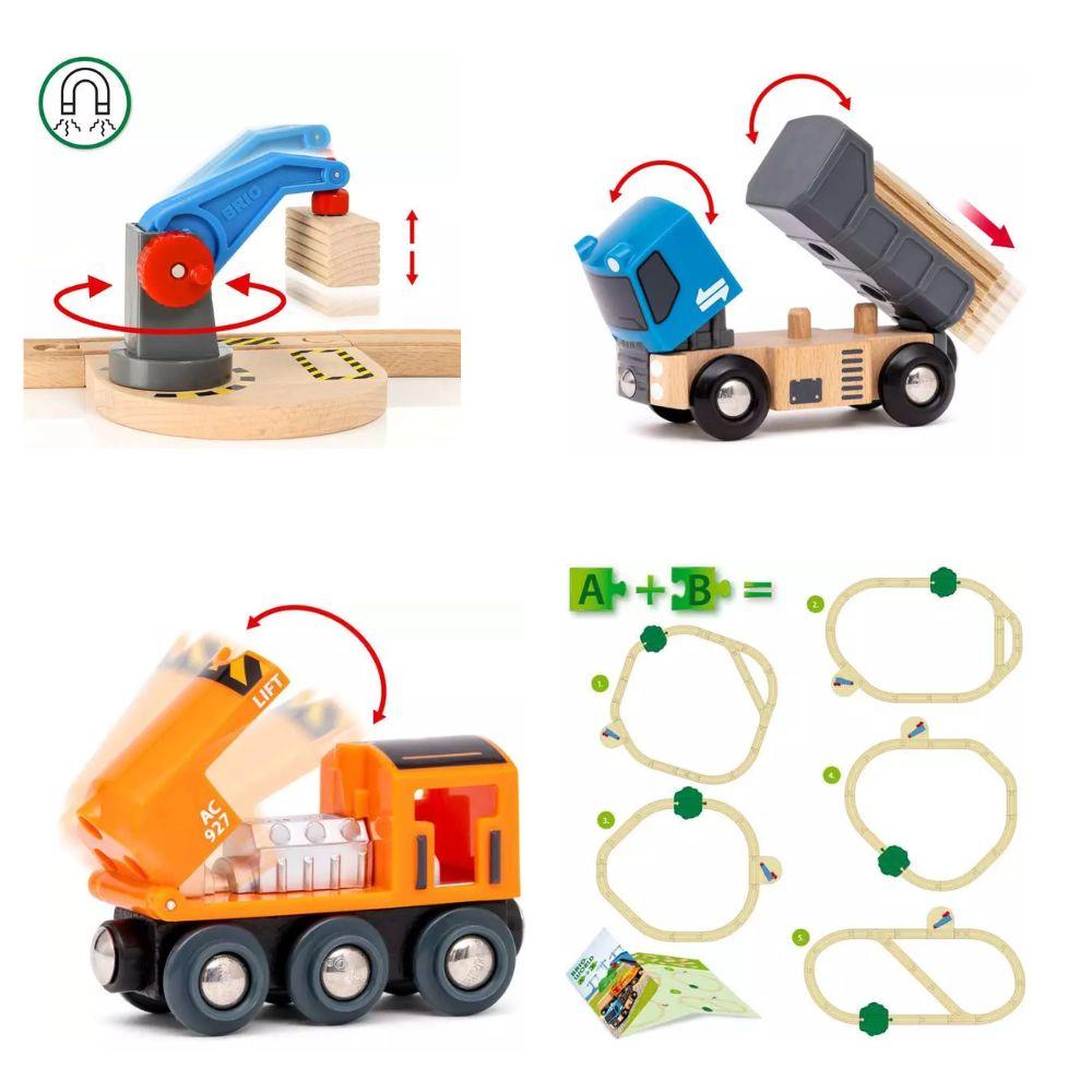 BRIO - Starter Lift & Load Set 14 pieces