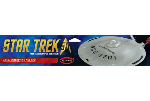 Polar Lights 1:350 Star Trek Tos Uss Enterprise Smooth Saucer