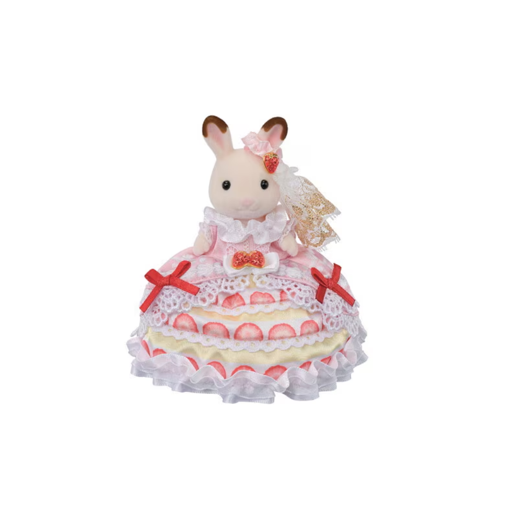 Sylvanian Families Baby Freya's BirthdayStrawberry Cake Dress