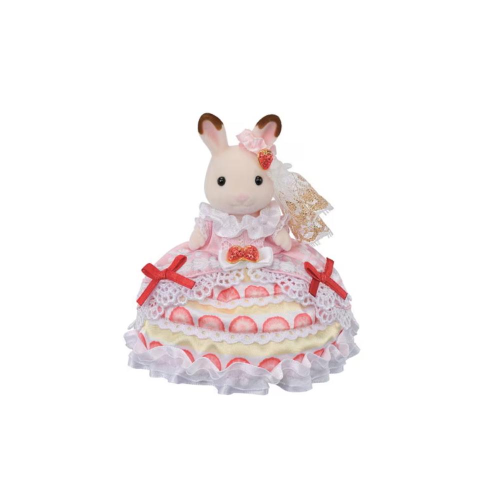 Sylvanian Families Baby Freya's BirthdayStrawberry Cake Dress