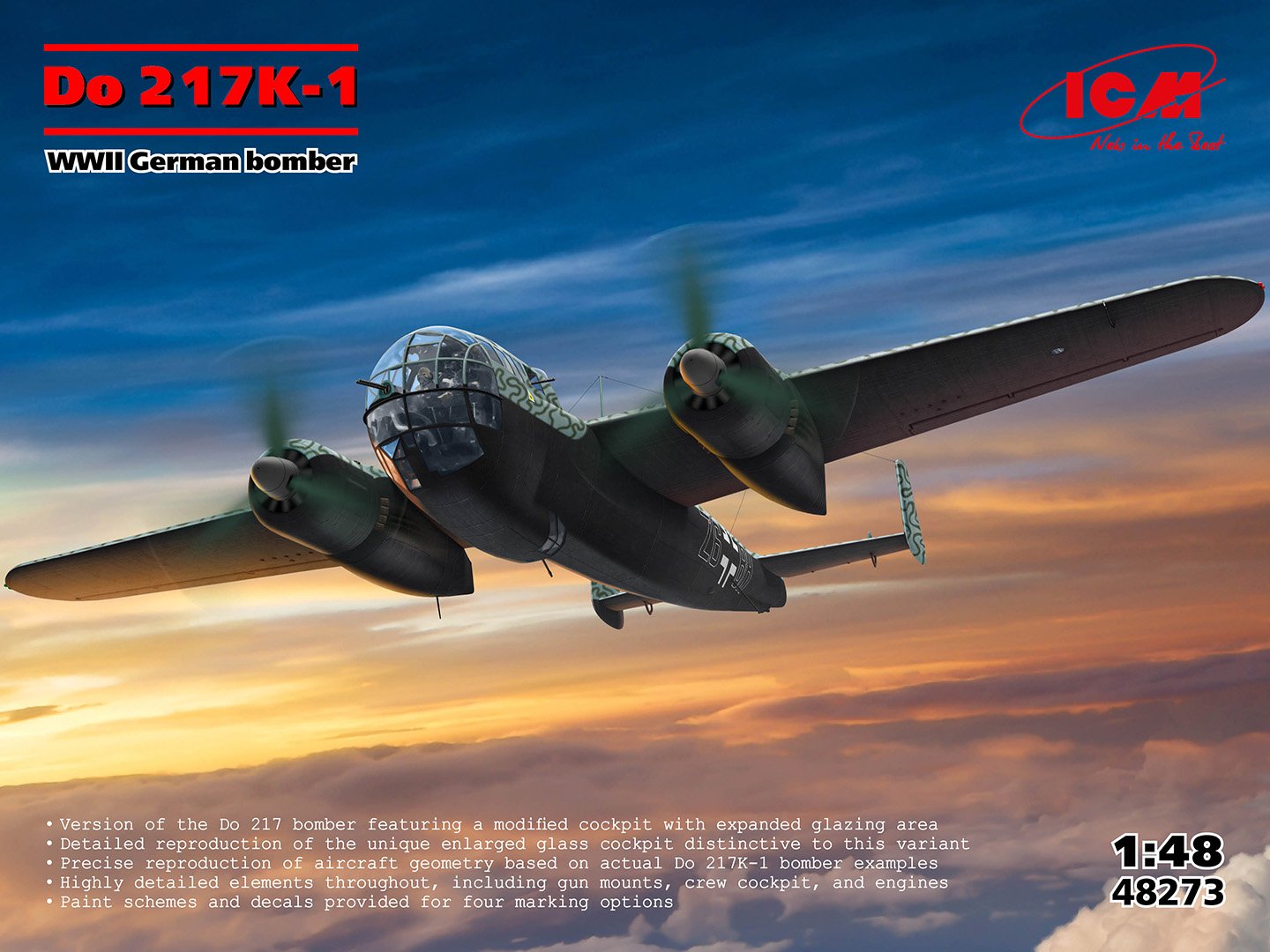 ICM 1:48 Do 217K-1 Bomber