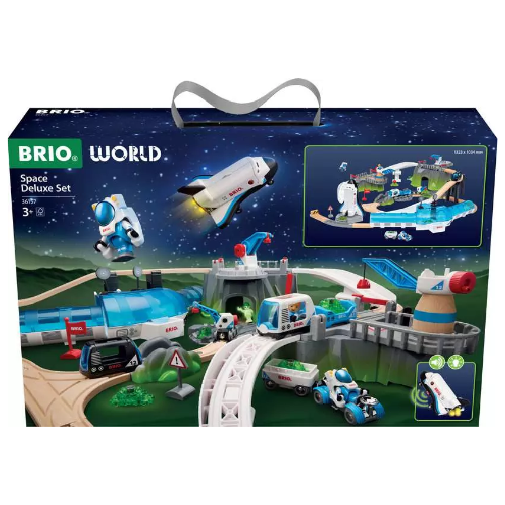 BRIO - Space Deluxe Set 53 pieces