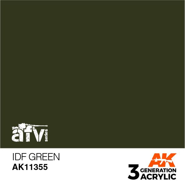 AK Interactive Acrylic Idf Green