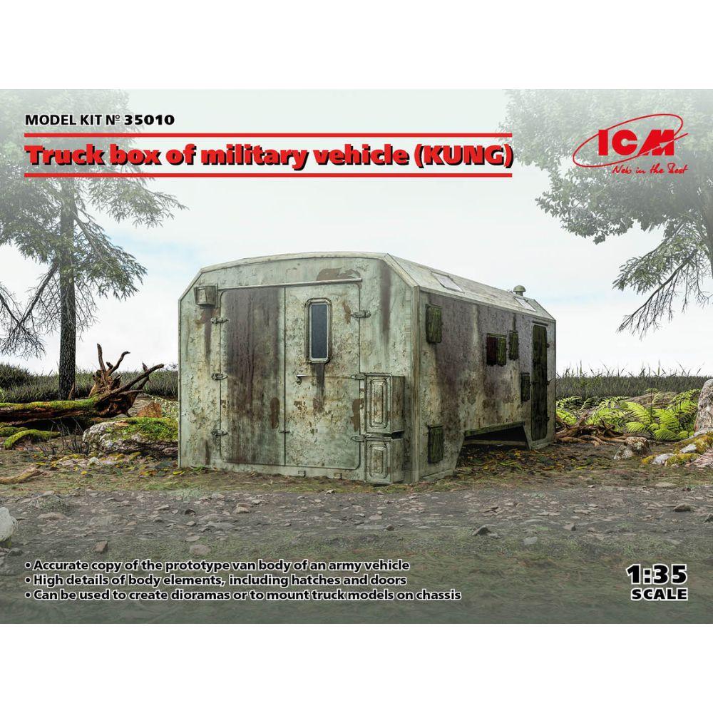 ICM 1:35 Truck Box of Military Vechicle(KUNG)