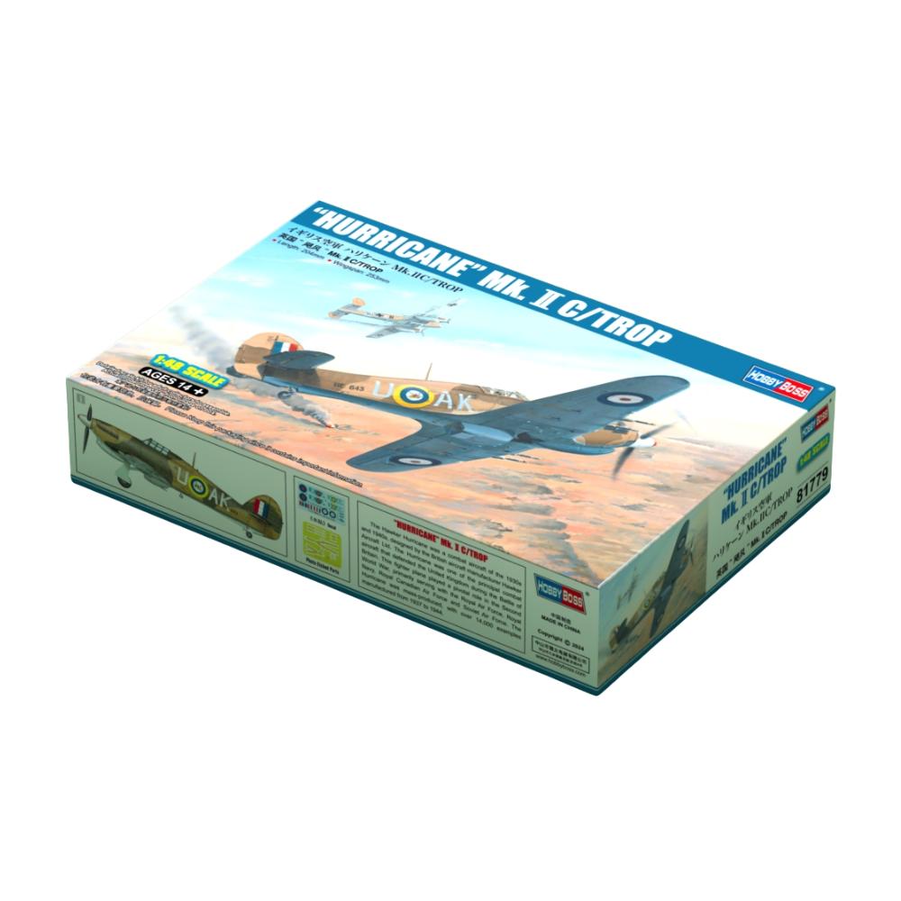 Hobbyboss 1:48 Hurricane Mk.II C/TROP