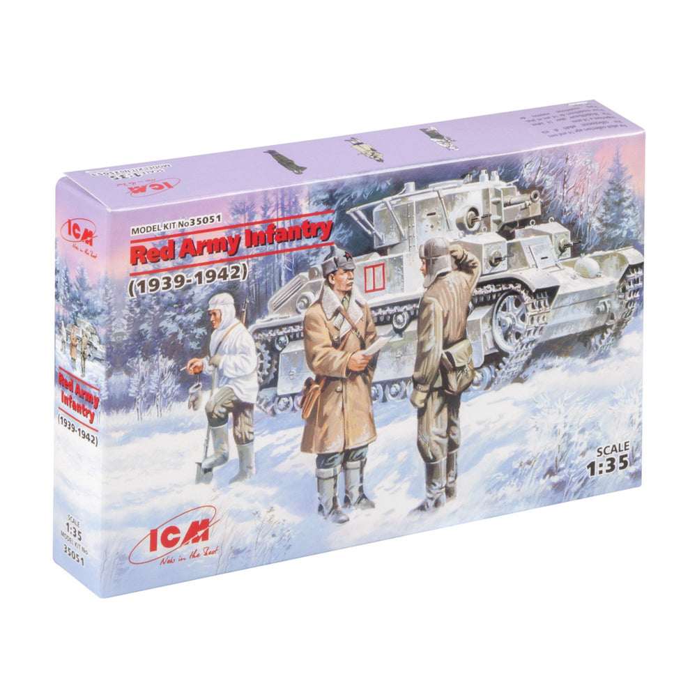 ICM 1:35 Red Army Infantry (1939-42) (3)