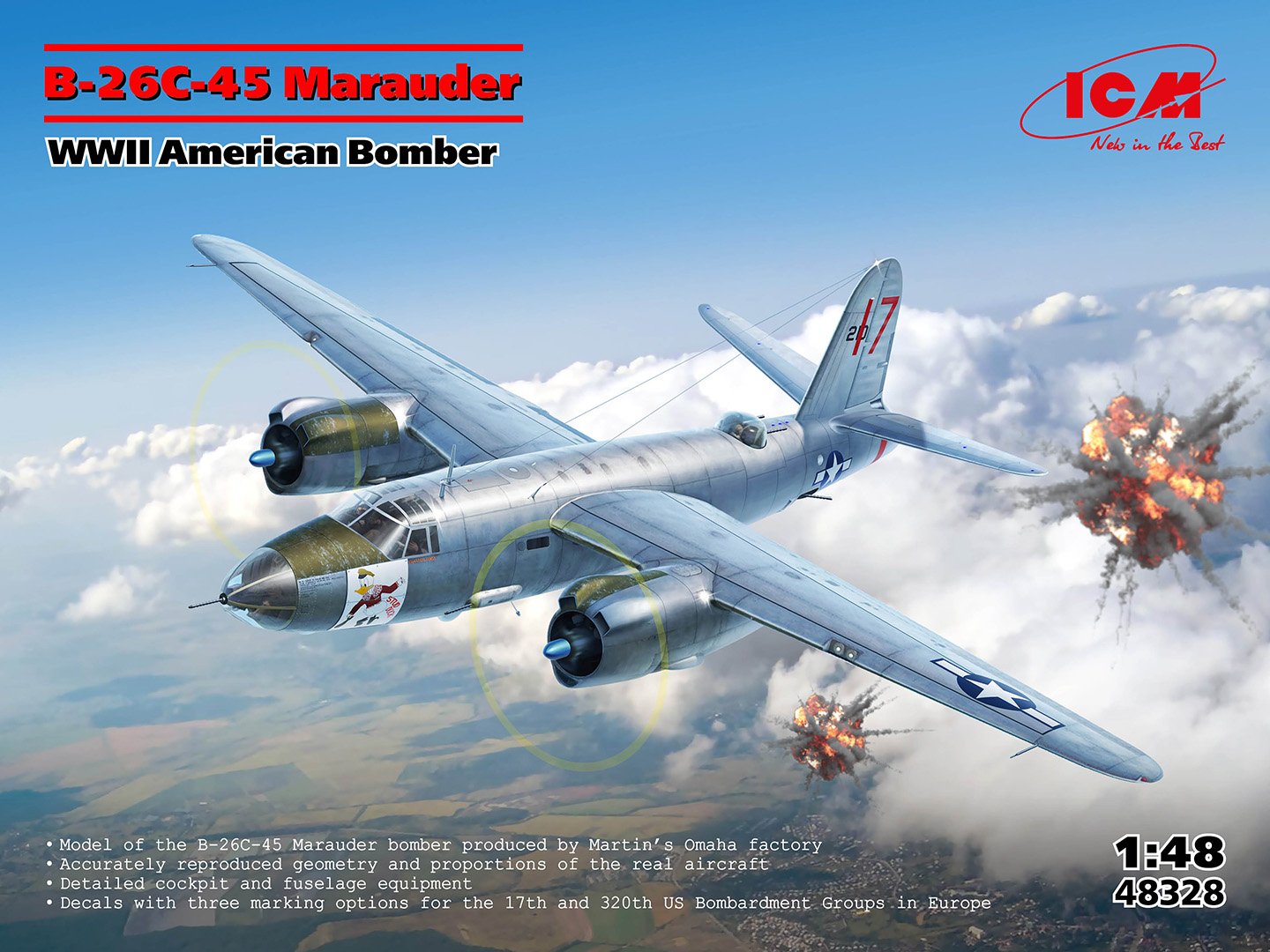 ICM 1:48 B-26C-45 Marauder