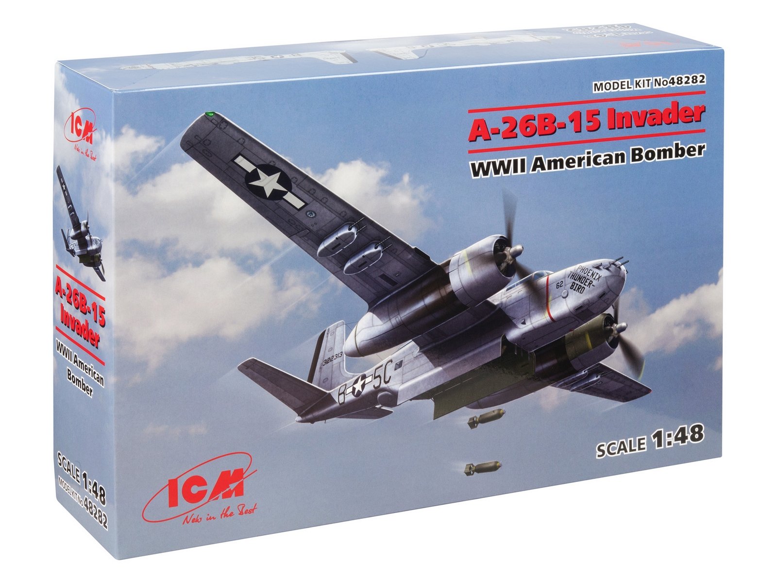 ICM 1:48 A-26B-15 Invader Usa Bomber