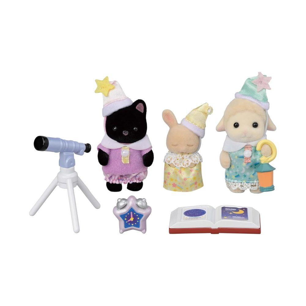 Sylvanian Families Nursery Friends Sleepover Party Trio