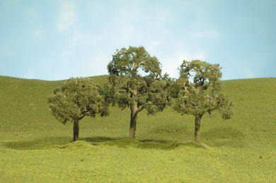 Bachmann 2"-2¼" Walnut Trees, 4/pack. NScale