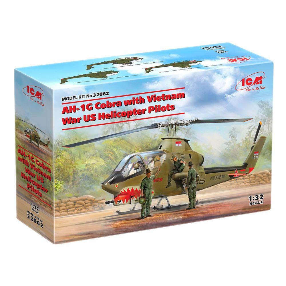 ICM 1:32 AH-1G Cobra w/ Pilots