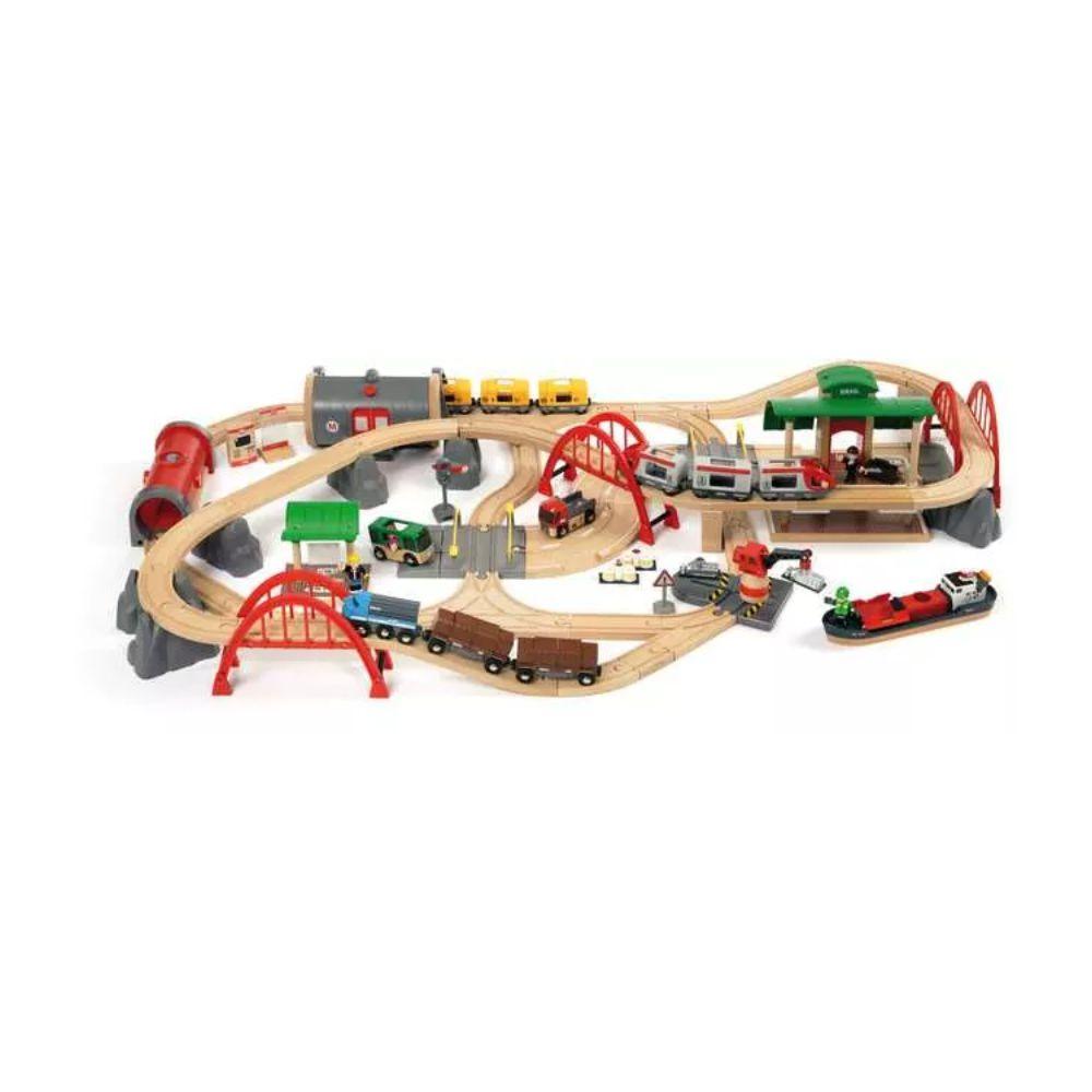 BRIO - Deluxe Railway Set 87 pieces