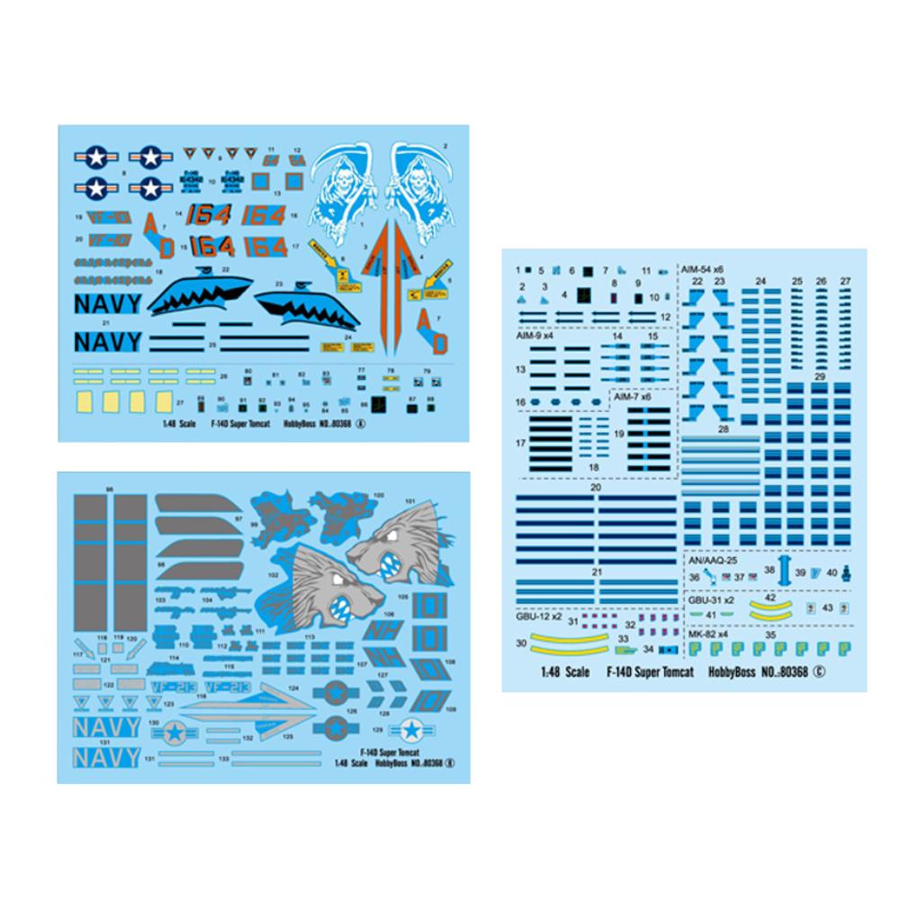 Hobbyboss 1:48 F-14D Super Tomcat