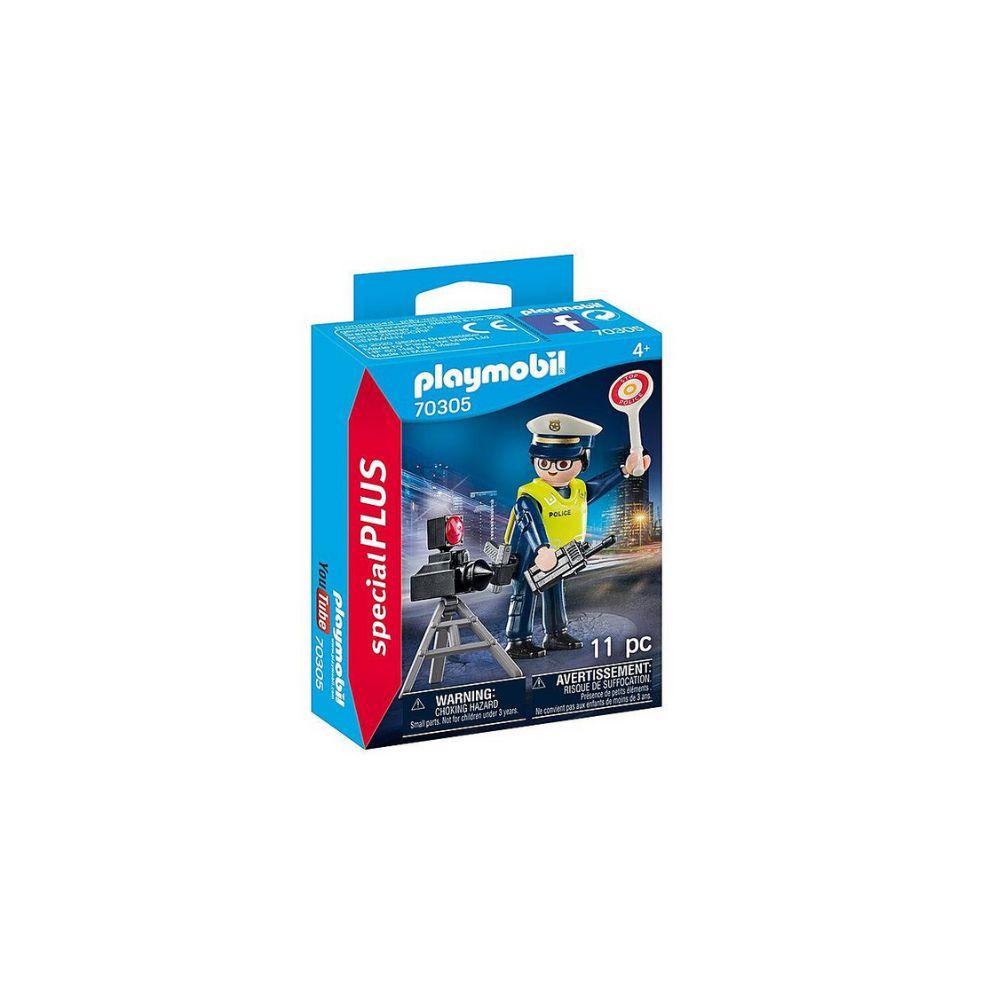 Playmobil Police Officer with Speed Trap