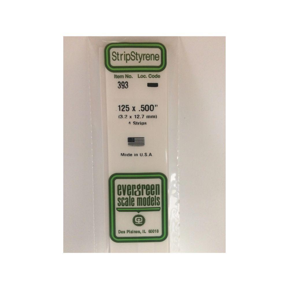 Evergreen Styr Strips .125X.500X24(4)*