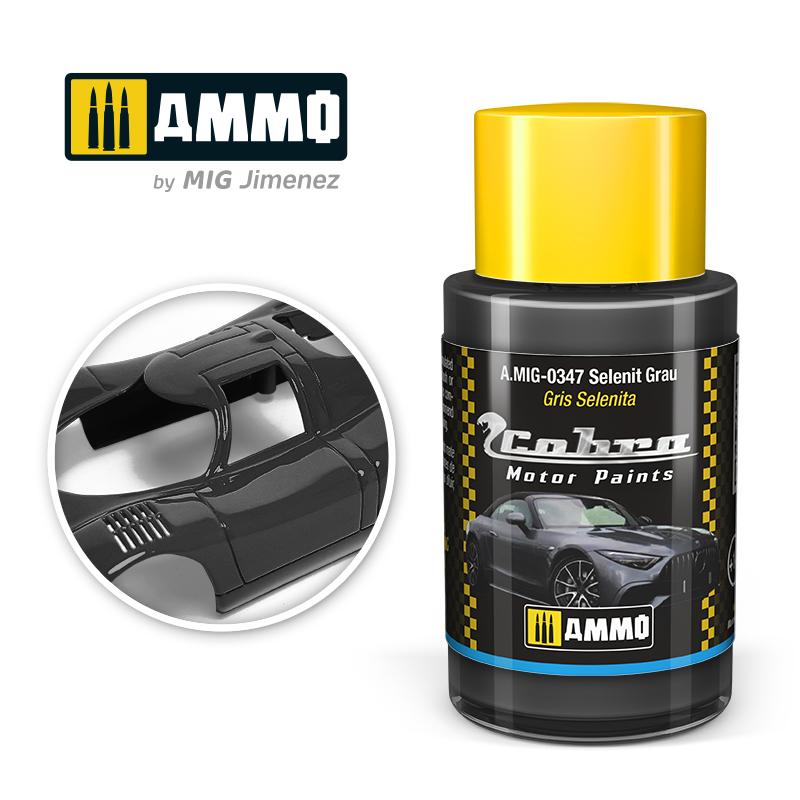 Ammo Cobra Motor Selenit Grau 30ml