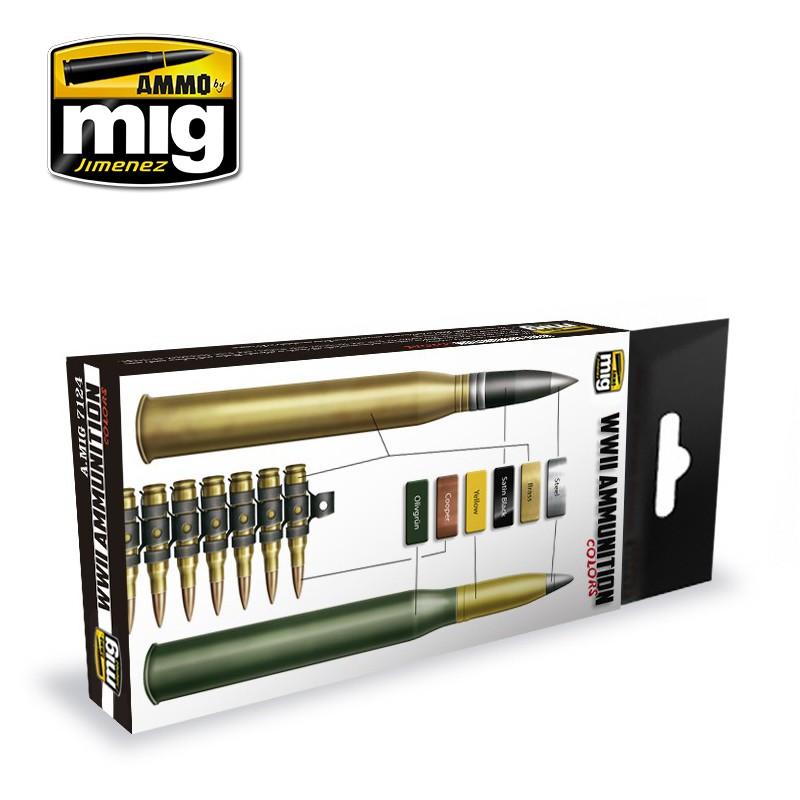 Ammo WWI Ammunition Colours Set