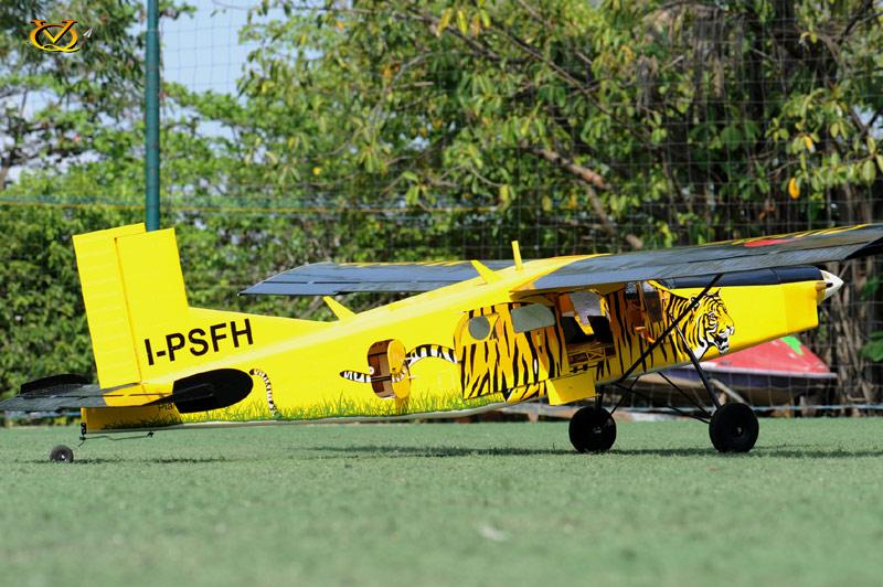 VQ Models Pilatus PC6 Porter 26-30cc Gas'TIGER' 2720mm WS, 6Ch RC