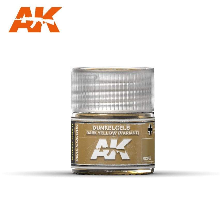 AK Interactive Real Colours Dunkelgelb Dark Yellow (Variant) 10ml