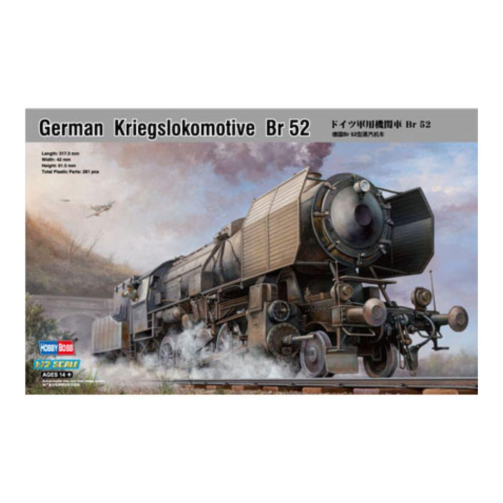 Hobbyboss 1:72 Gmn Kriegslokomotive BR52