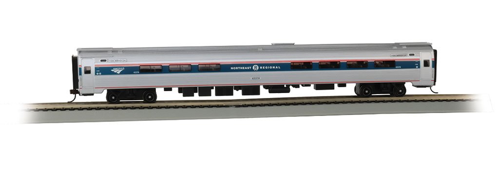 Bachmann Amfleet I Café Car NE RegionalPase VI No 43378, HO Scale