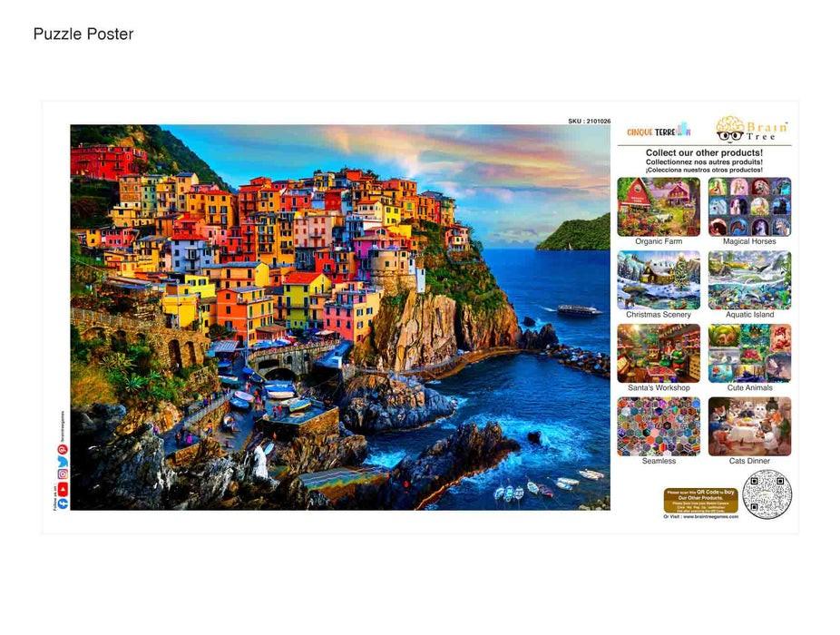 Cinque Terre Jigsaw Puzzle 1000 Piece