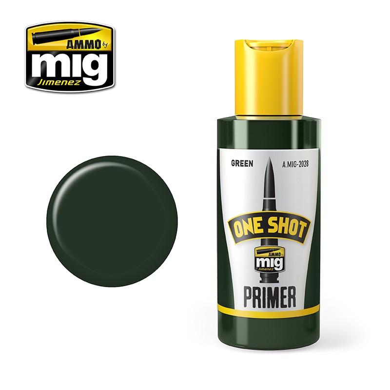 Ammo One Shot Primer Green 60ml