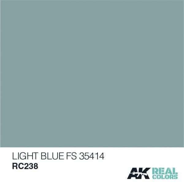 AK Interactive Real Colours Light Blue FS 35414 10ml