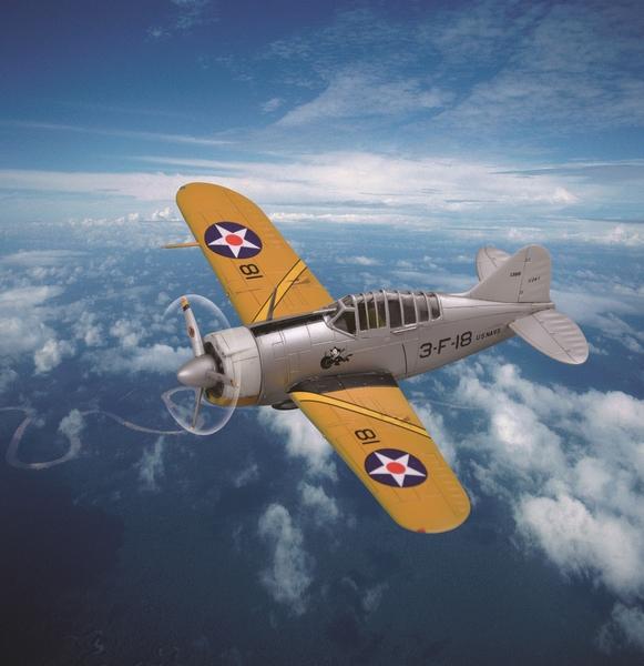 Hobbyboss 1:72 Us F2A Buffalo