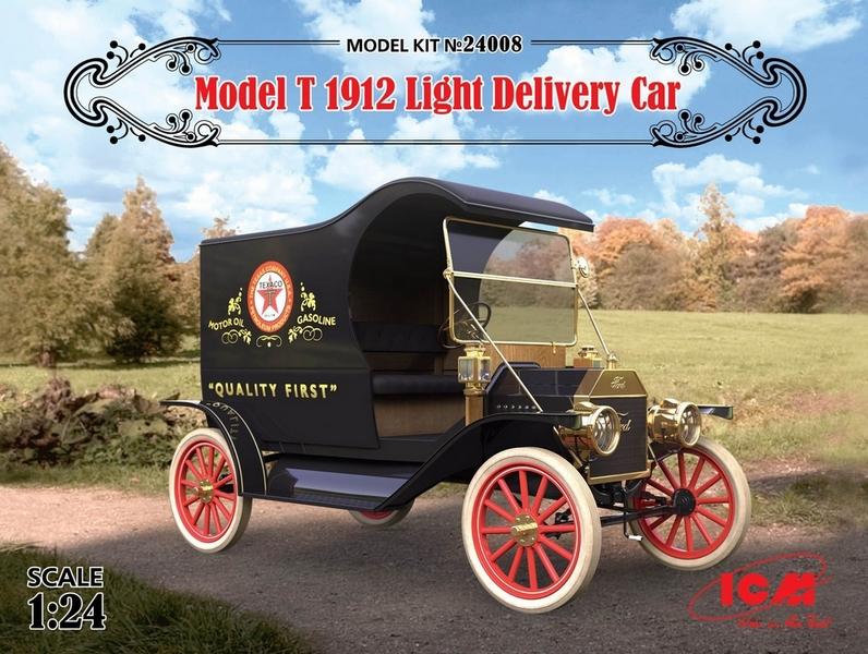 ICM 1:24 Model T 1912 Light Delivery Car