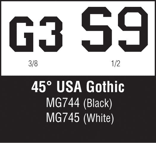 Woodland Scenics 45°Usa Gothic White 3/81/2 Dt