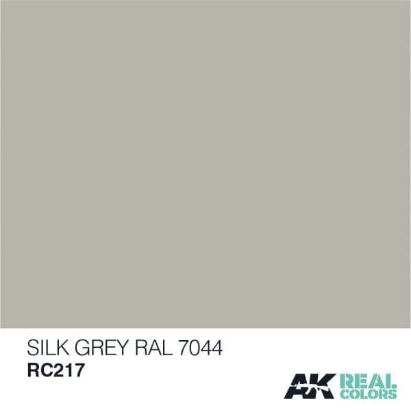 AK Interactive Real Colours Seidengrau-Silk Grey RAL 7044