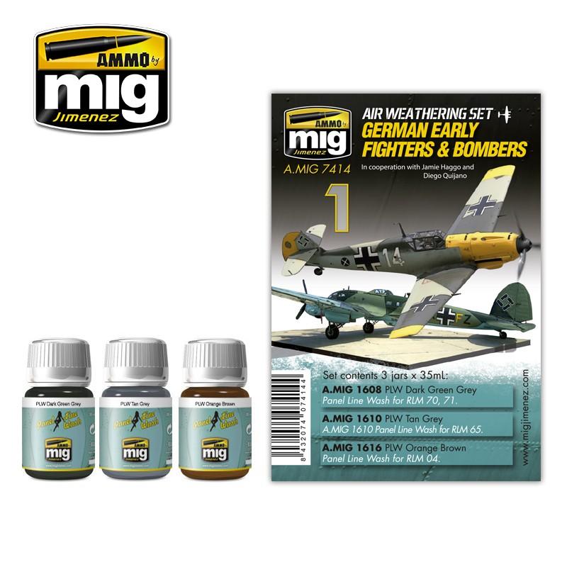 Ammo German Early Fighters And Bombers Set