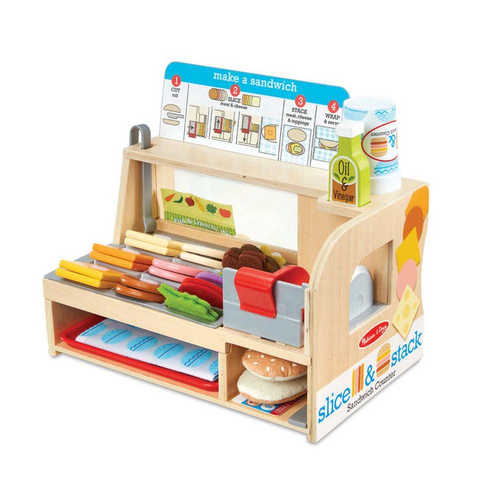 Melissa and Doug Slice & Stack SandwichCounter