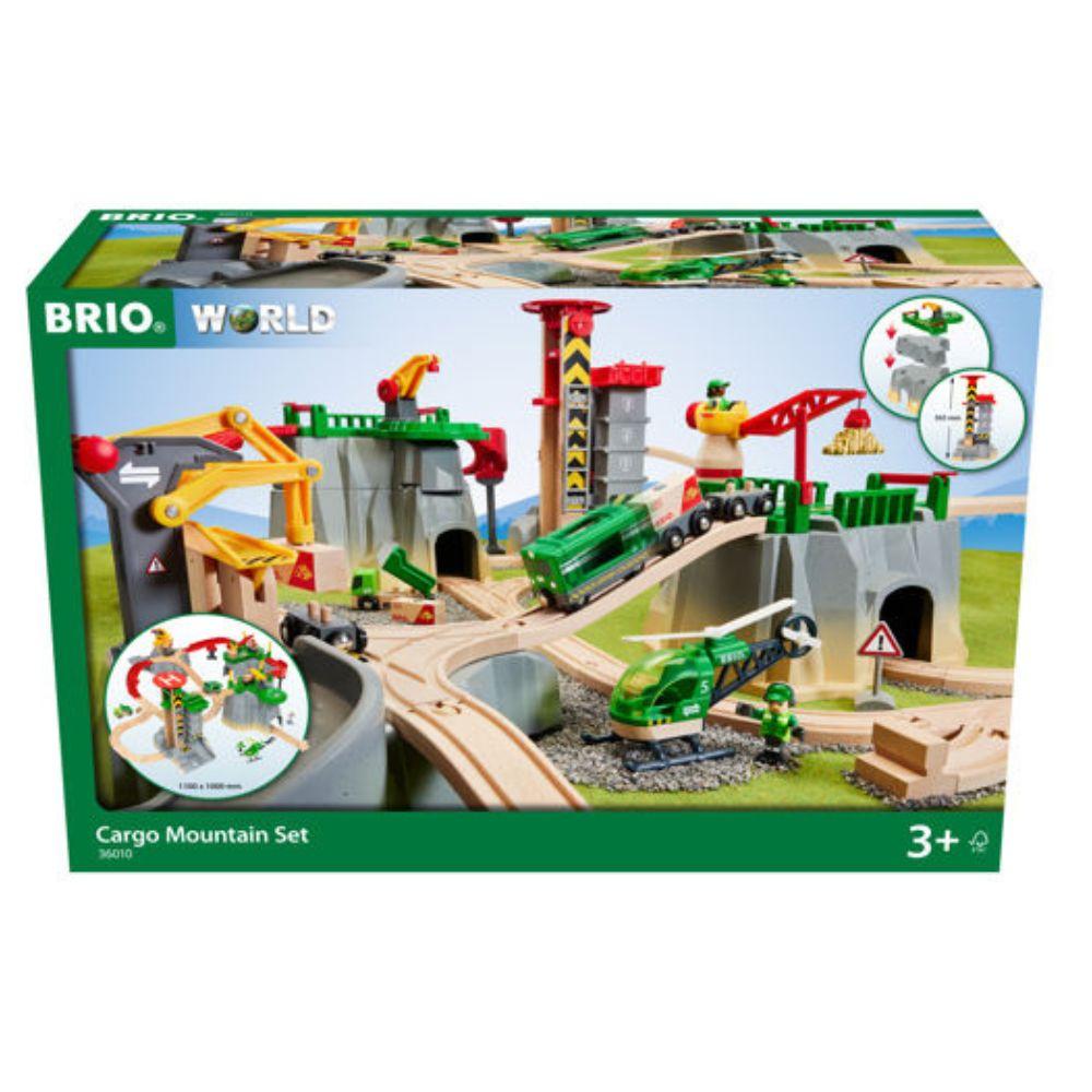 BRIO Cargo Mountain Set