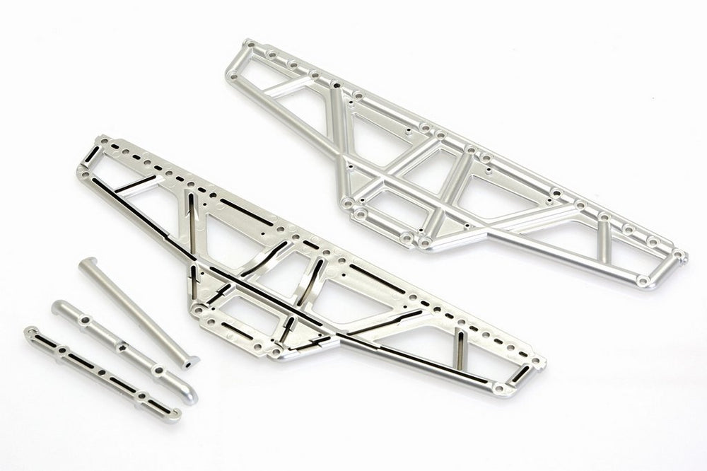 Cen Racing 175WB Chrome Chassis Plate Set