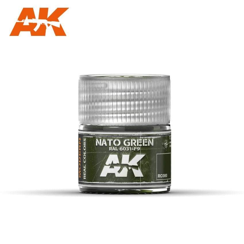 AK Interactive Real Colours Nato Green RAL 6031 F9  10ml