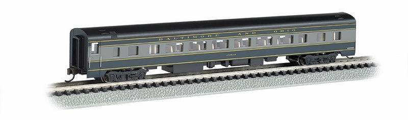 Bachmann Baltimore and Ohio 85ft SmoothSided Coach, N Scale