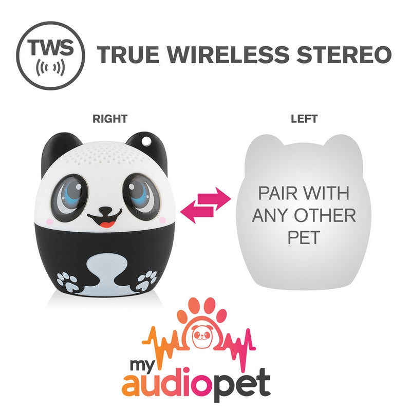 My Audio Pet Panda Portable Bluetooth Speaker