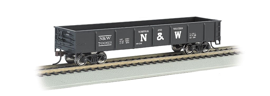 Bachmann Norfolk & Western #70063 40ft Gondola. HO Scale