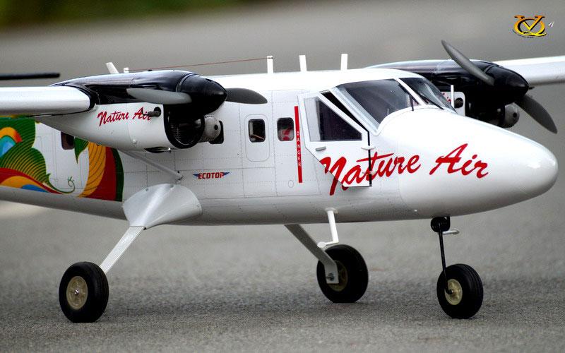 VQ Models DHC6 Twin Otter 2xRBBM25 EP Nature Air Vers. 1840mm WS, 6Ch