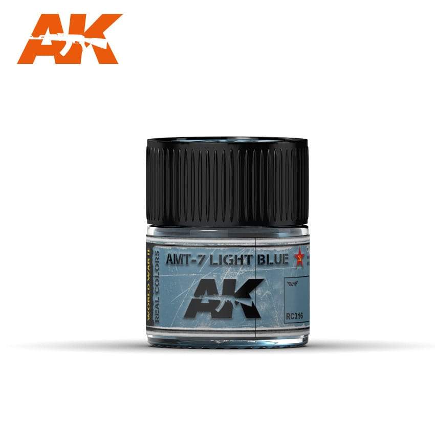 AK Interactive Real Colours Amt-7 LightBlue 10ml