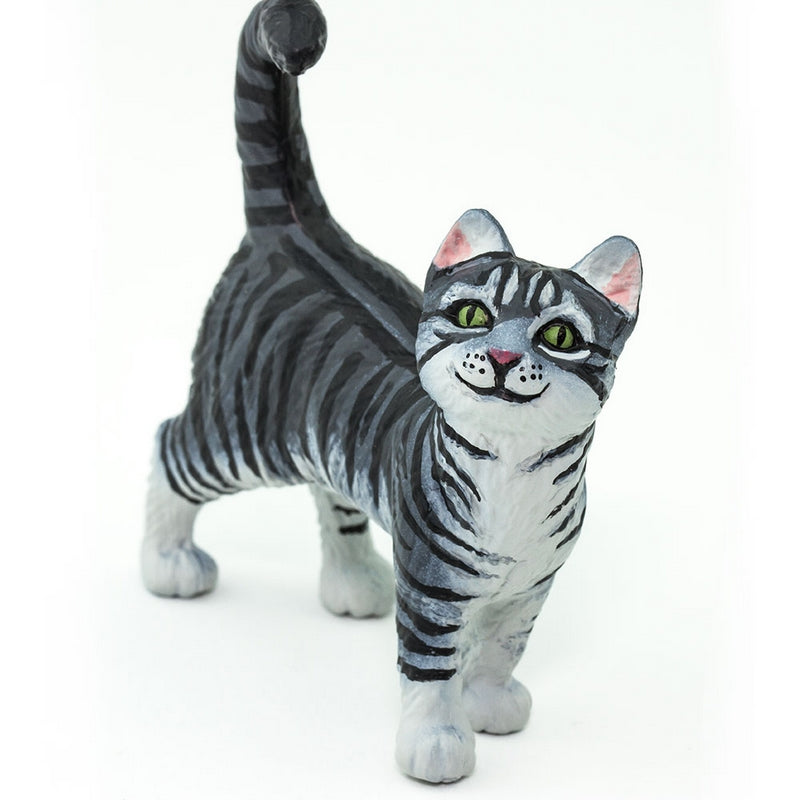 Safari Ltd Gray Tabby Cat