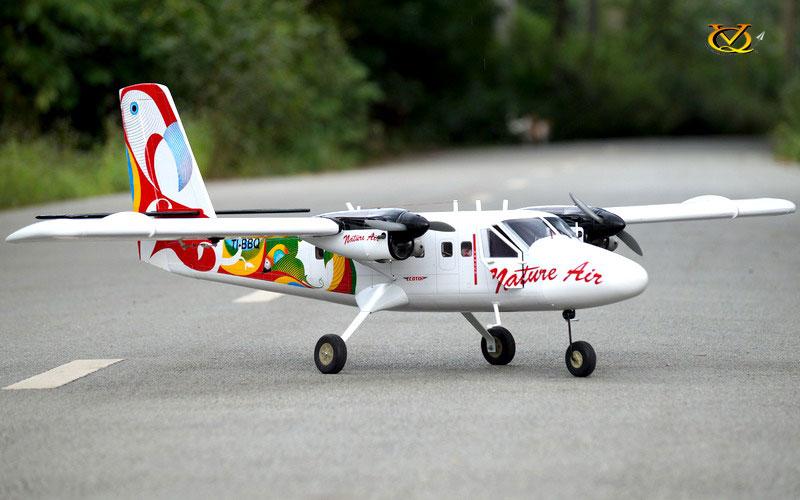 VQ Models DHC6 Twin Otter 2xRBBM25 EP Nature Air Vers. 1840mm WS, 6Ch