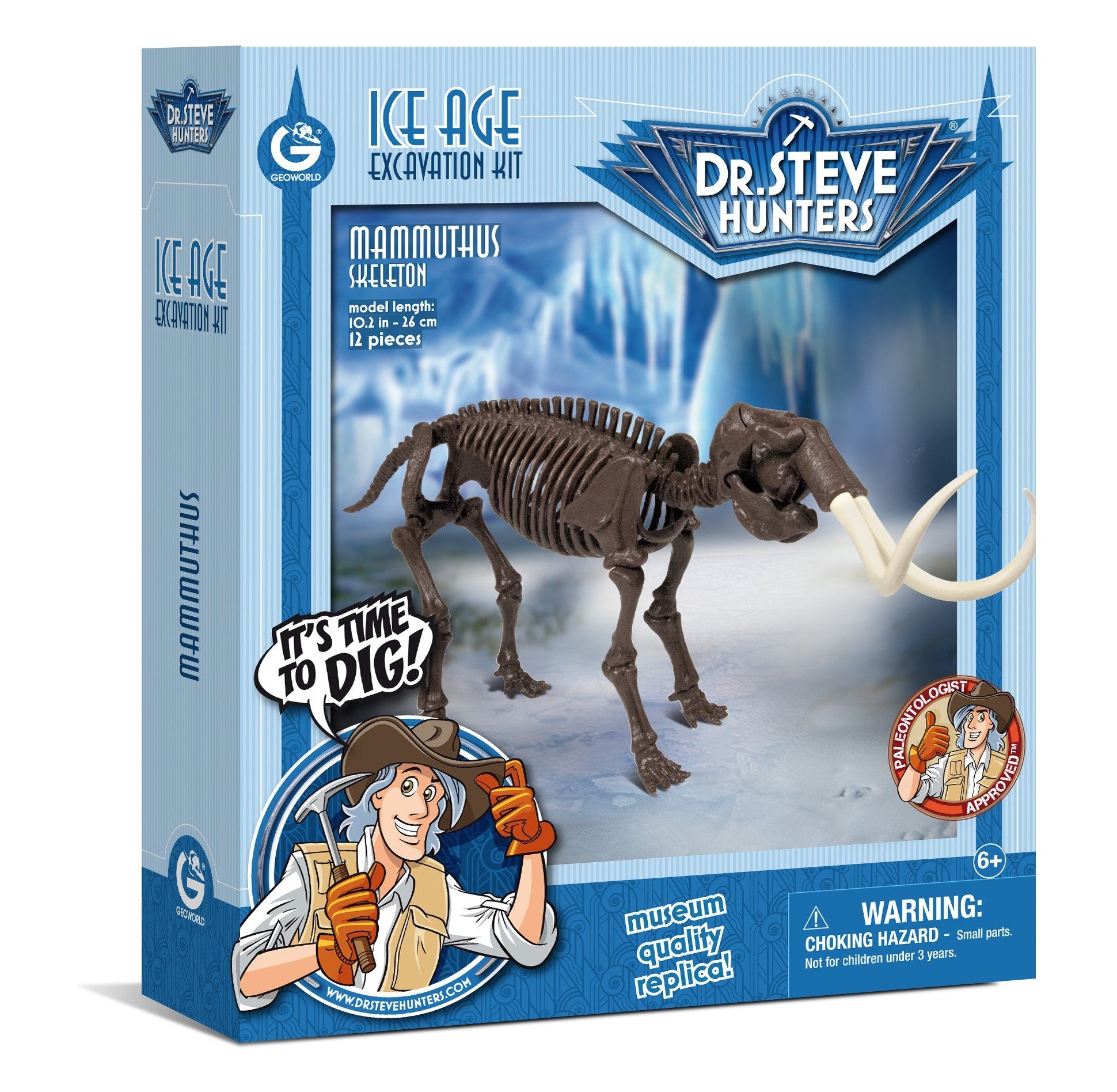 Dr. Steve Hunters Mammuthus Skeleton IceAge Excavation Kit