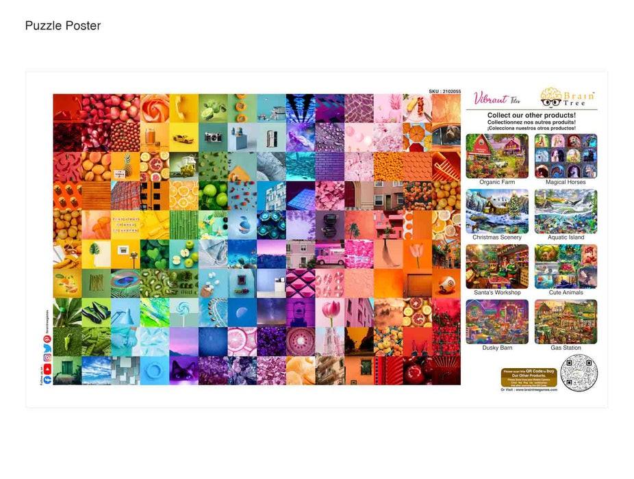 Vibrant Tiles Jigsaw Puzzle 1000 Piece